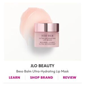 New J Lo Beauty Beso Balm Lip Mask